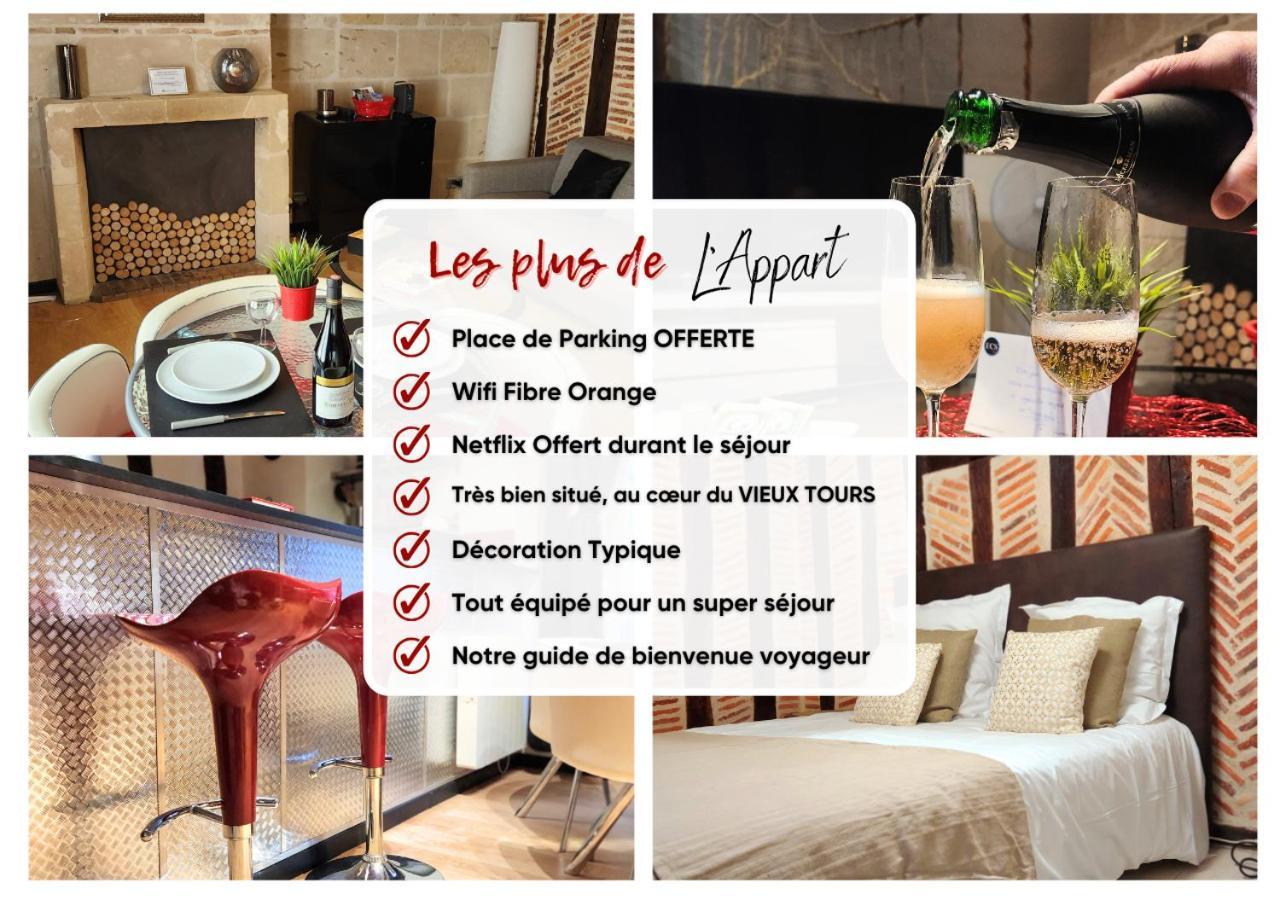 L'Appart - Au Coeur du Vieux Tours - Arrivée Autonome Extérieur photo